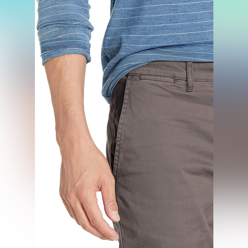 NWT Goodthreads Slim-Fit Washed Comfort Stretch Chino Pant - Picture 3 of 4